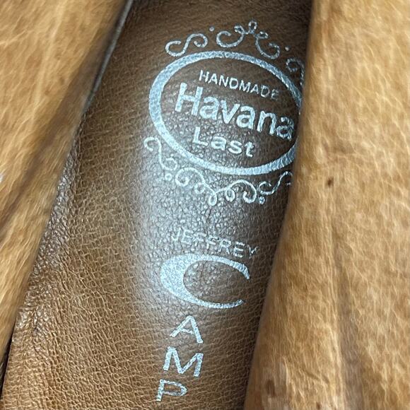 Jeffrey Campbell Lita Boots - Retro 70s Platform Booties - Embroidery - Size 8.5 - Picture 7 of 7